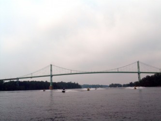 Photo of 1000 Islands International Bridge on 1000 Islands Sea Doo Tour