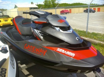 My 2013 Sea-Doo GTX LIMITED iS 260, without boat licence numbers