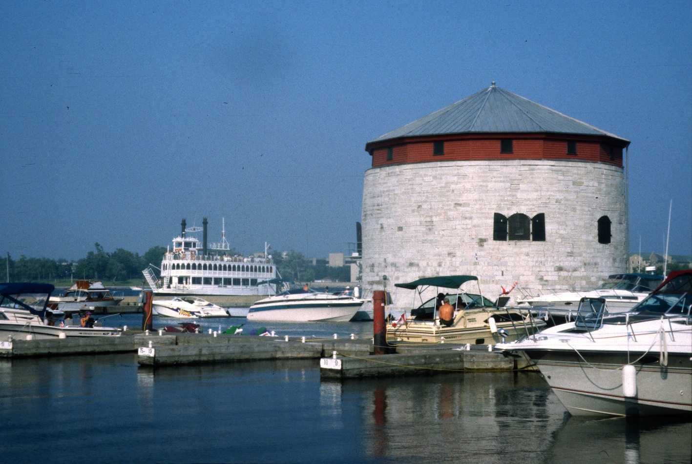 Martello Tower at Kingston on the Rideau Canal Sea Doo tour