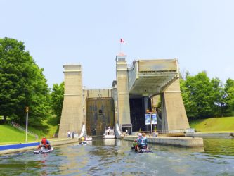 Six Best Ontario Waterway Bypass Systems: Peterborough Lift Lock