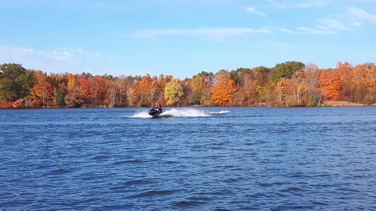 Fall Sea Doo Riding