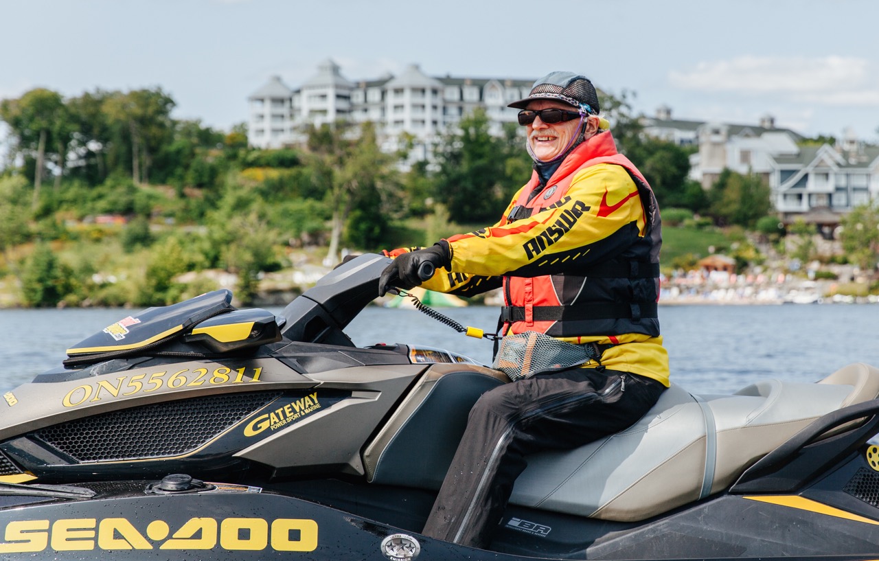 Licence numbers as required by Ontario PWC boating regs 