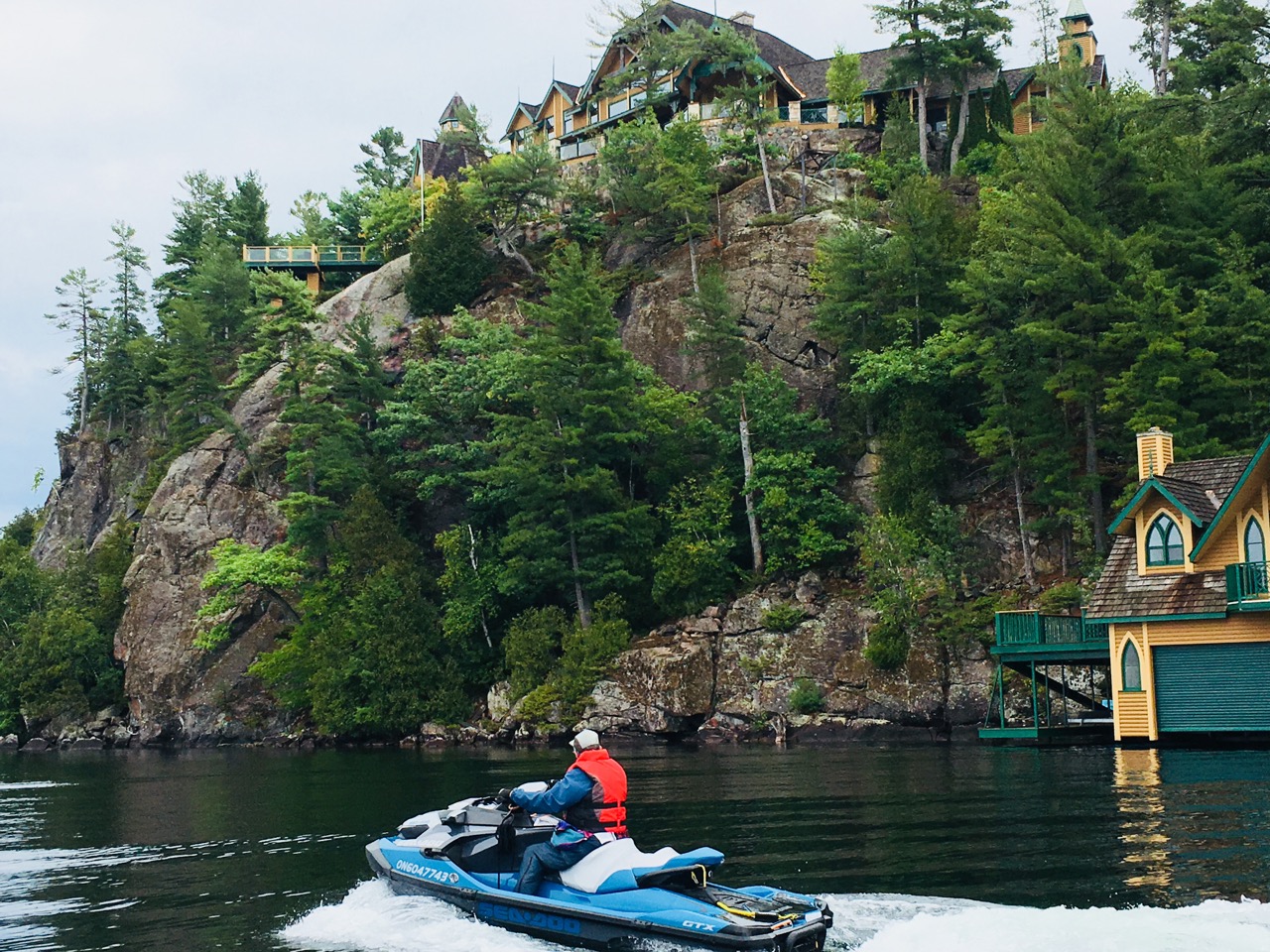 Exploring and discovering new waterways like the Muskoka Lakes result from PWC beginners tips.